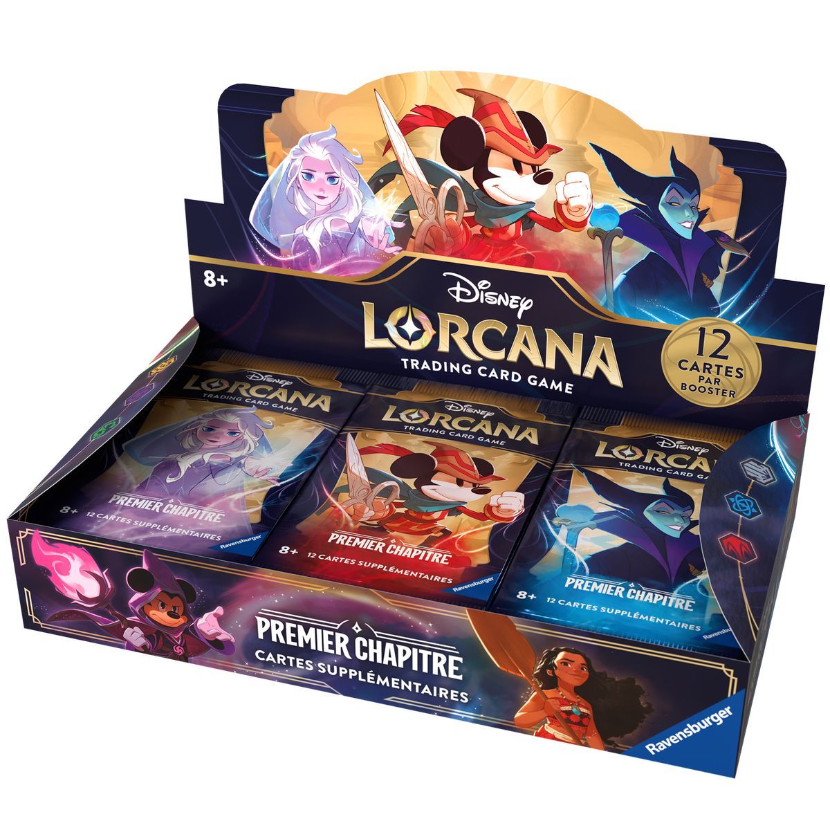Boite de Boosters - Premier Chapitre - Set 1 - Reprint - FR - Disney Lorcana