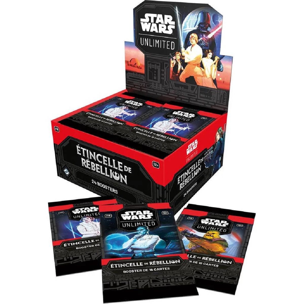 Item Boite de Boosters - Star Wars - FR - Étincelle de Rébellion - SWU 1