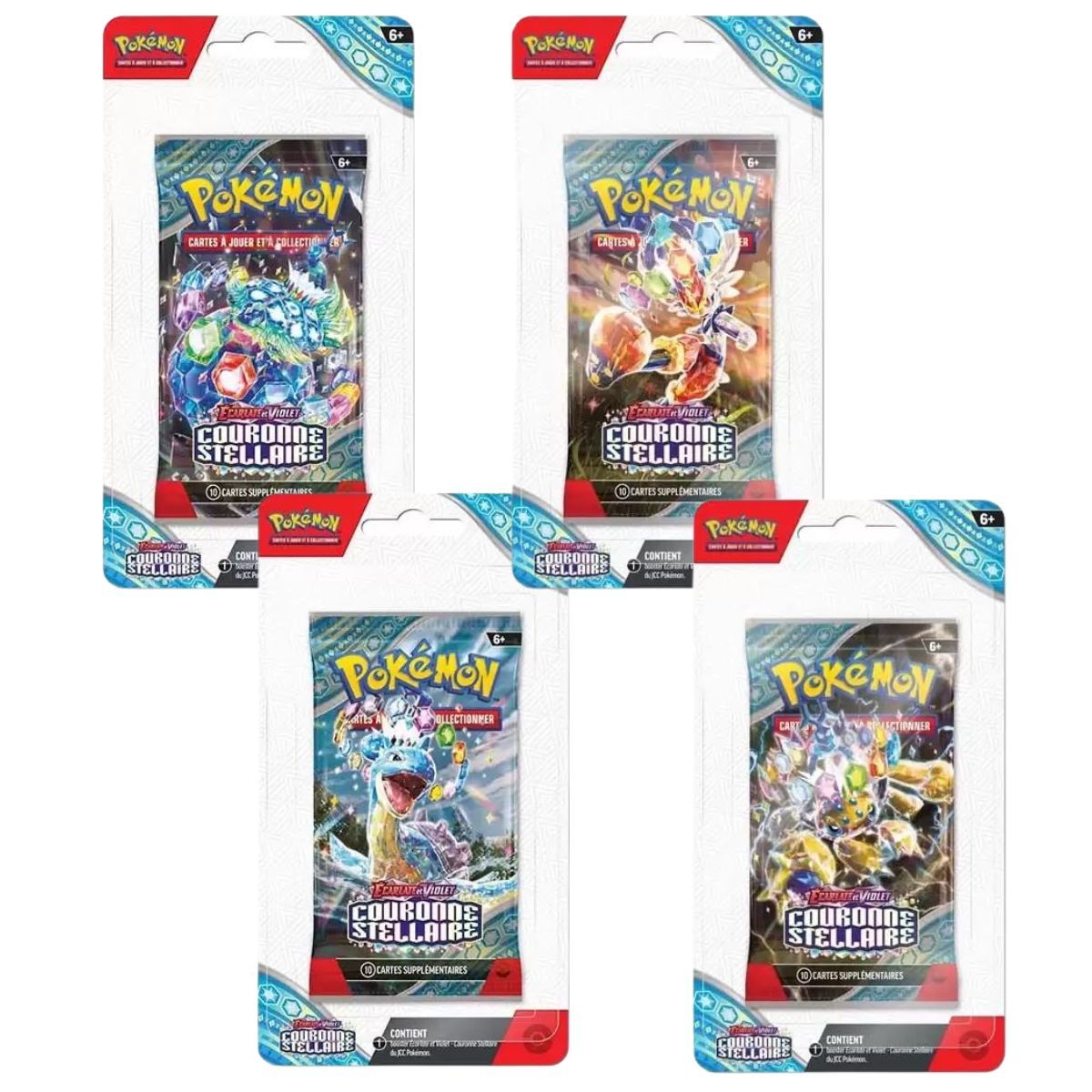 Booster Blister Couronne Stellaire - Boosters - FR - [SV7][EV07] - Pokémon