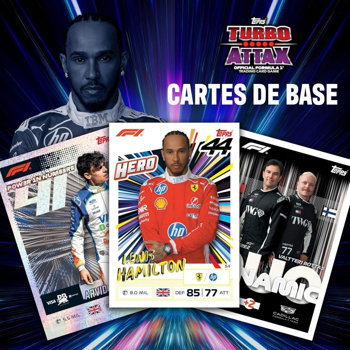 Booster F1 Turbo Attax 2026/27 - Topps - 12 cartes - EN