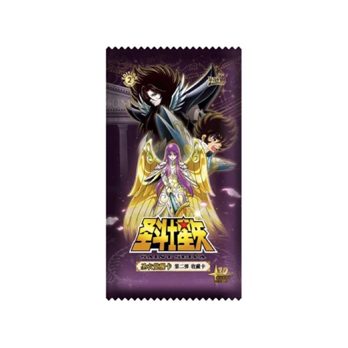 Booster Saint Seiya - Les Chevaliers du Zodiaque - Kayou 110 - Booster de 5 Cartes - CH - Tier 4 - Wave 2