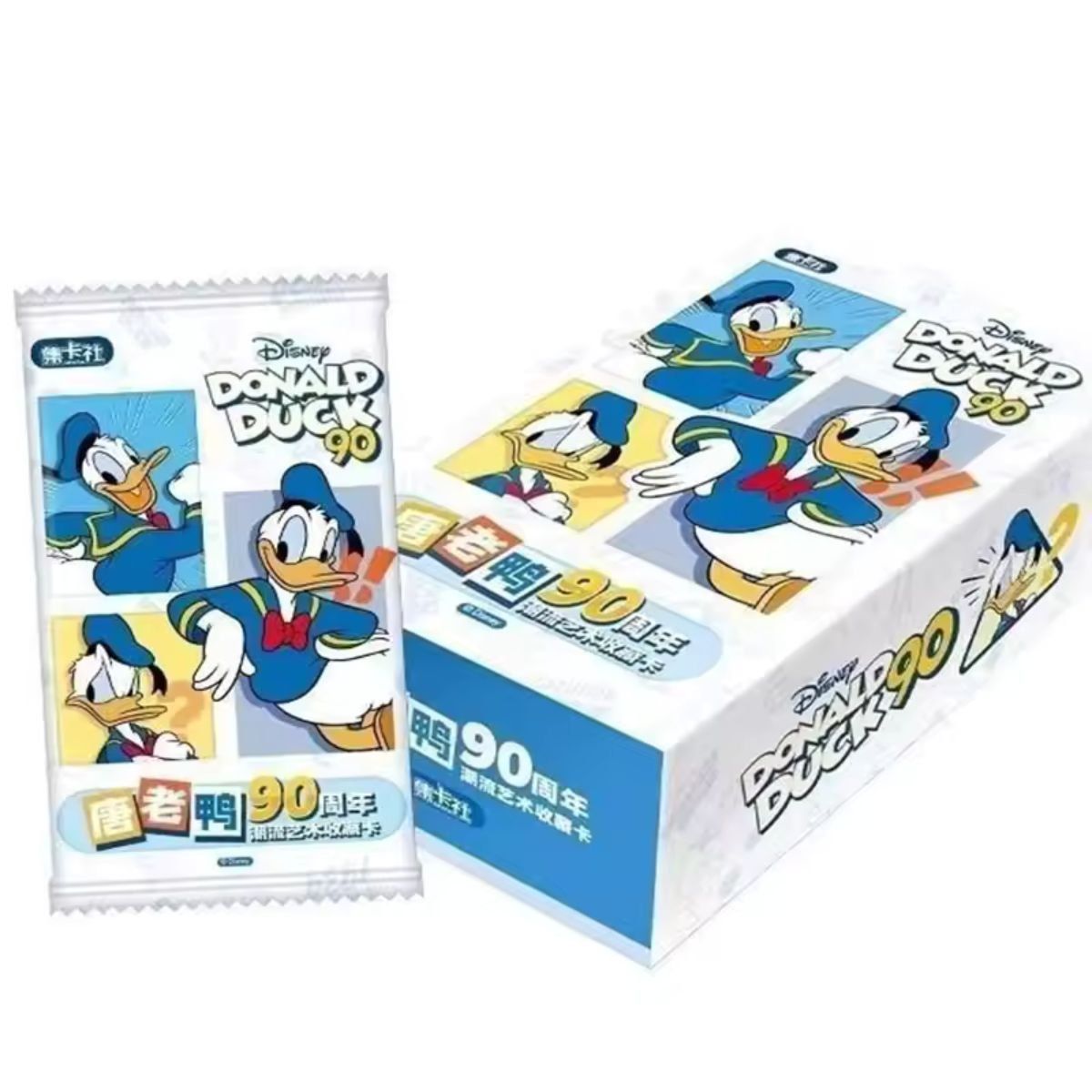 CardFun - Boîte de 10 Boosters - Disney : Donald Duck 90e Anniversaire - CH