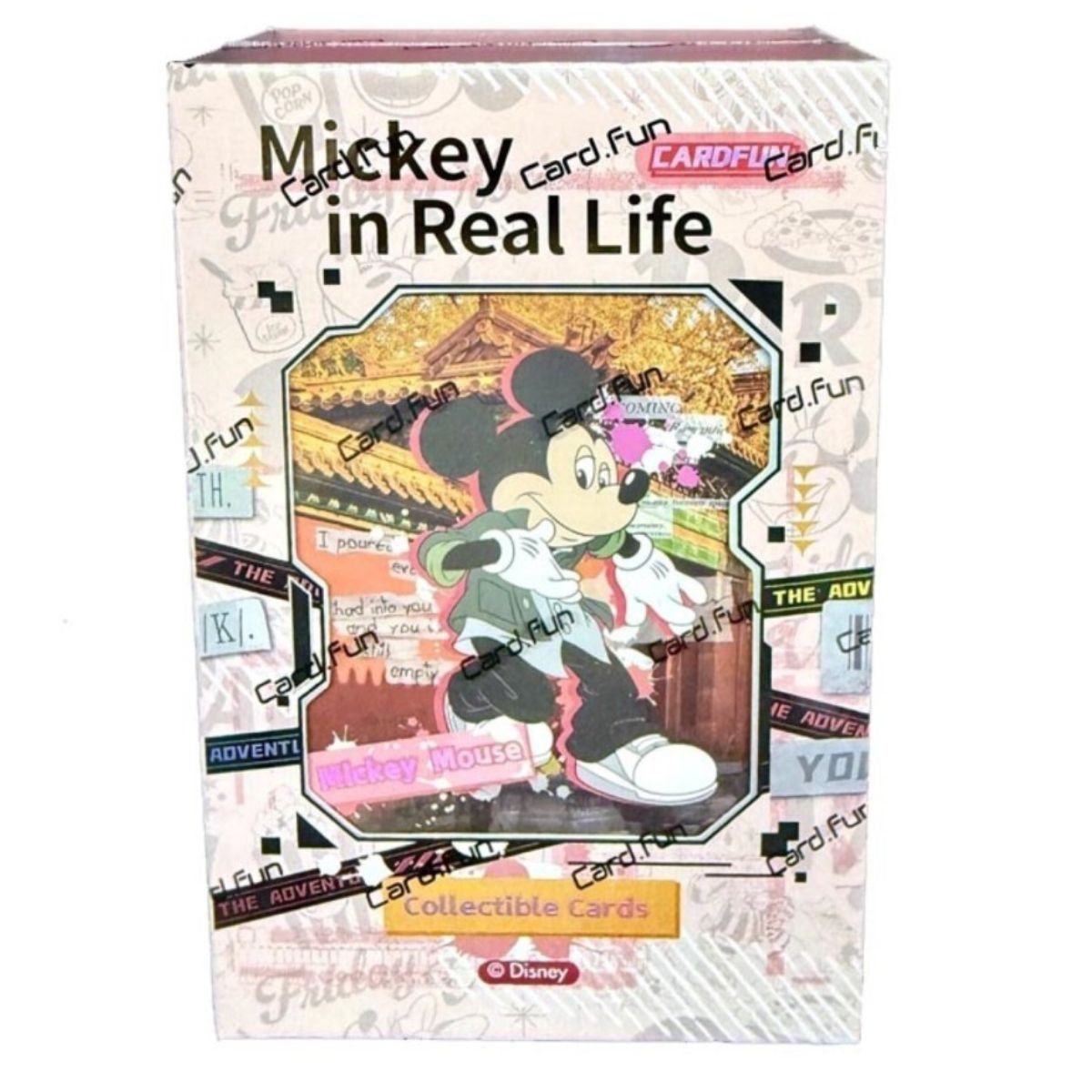 CardFun - Boîte de 10 Boosters - Disney : Mickey in Real Life - CH