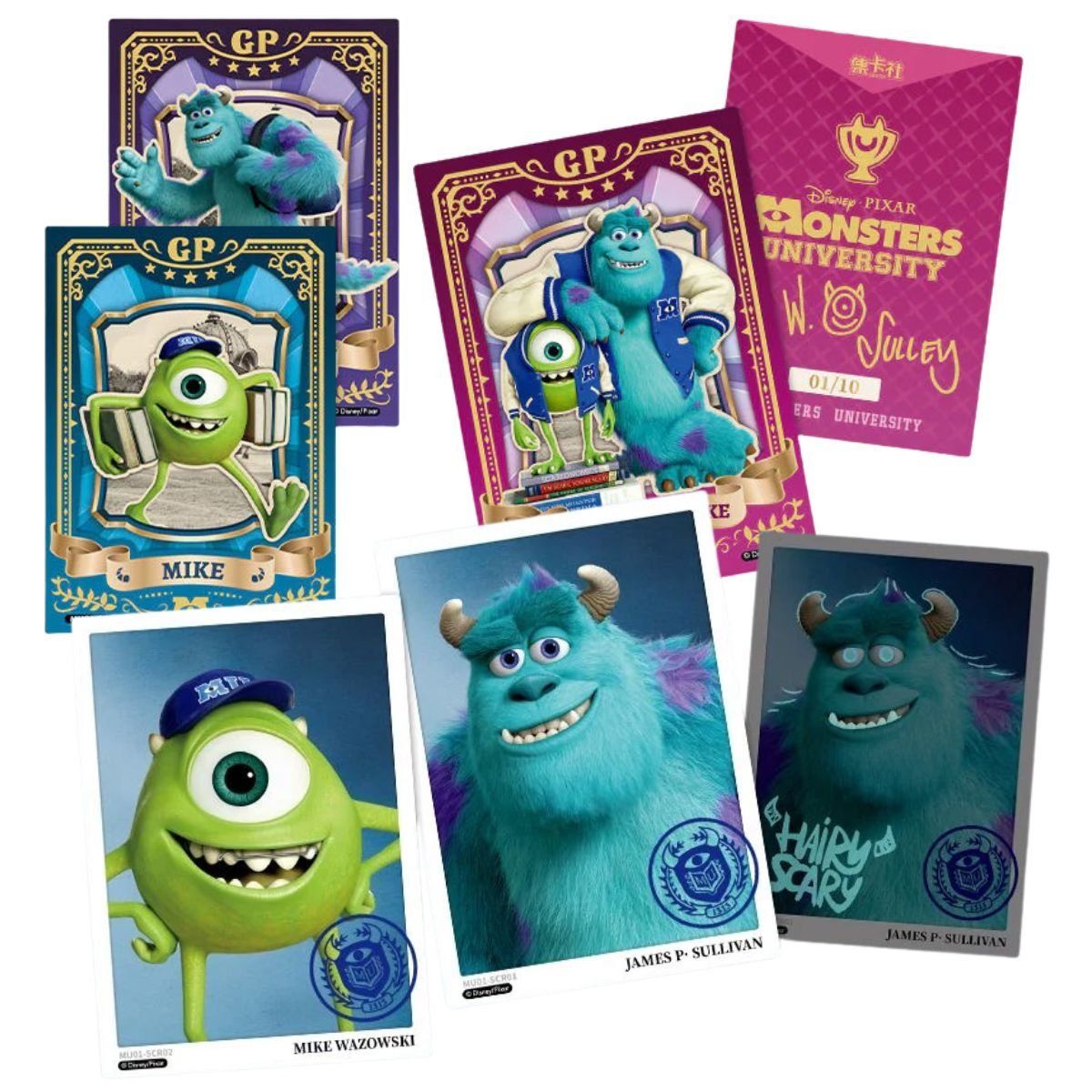 CardFun - Boîte de 10 Boosters - Disney Pixar : Monstres Academy - CH