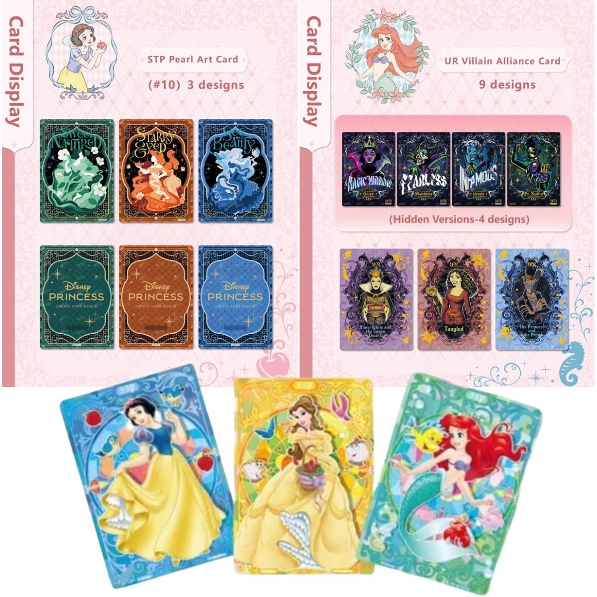 CardFun - Boîte de 10 Boosters - Disney Princesses : Magic Fairy Tales - CH