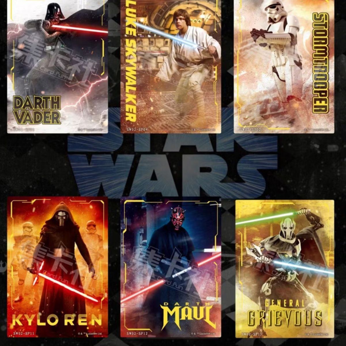 CardFun - Coffret Métal 4 Boosters - Star Wars Deluxe Edition - CH