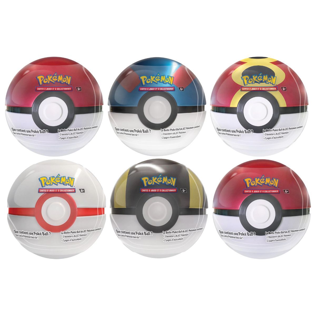 Item Case de 6 Pokéball Q4 2025 - FR - Pokémon