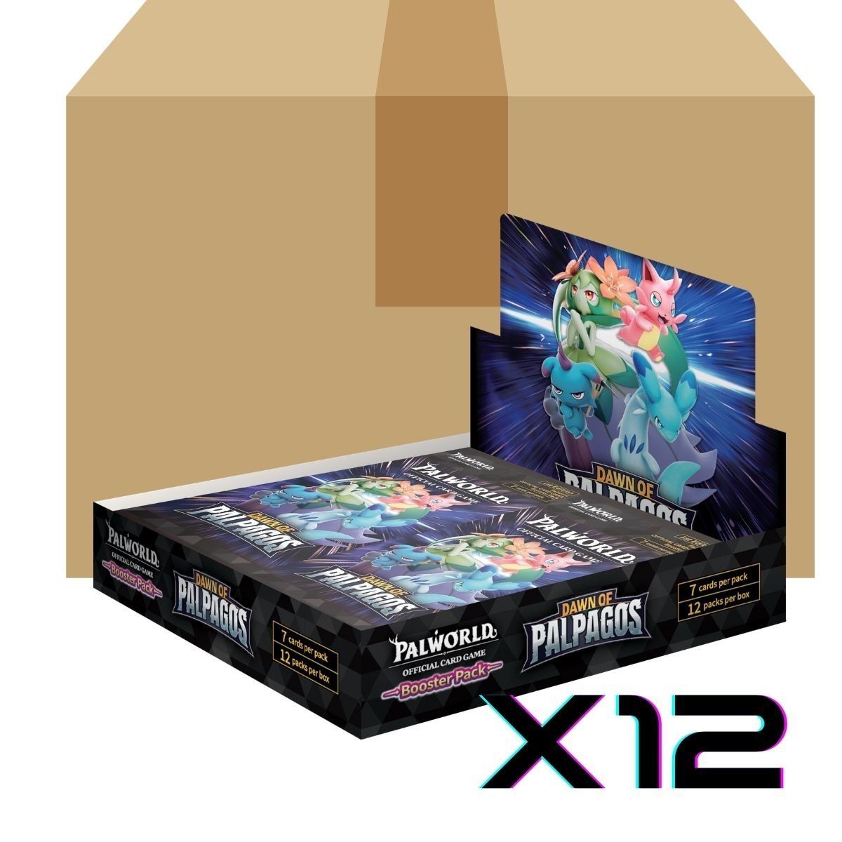 Case Palworld - Dawn of Palpagos (12 Displays)