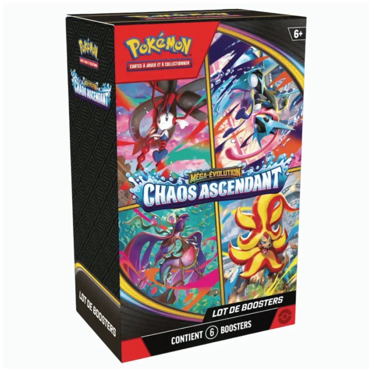 Item Chaos Ascendant - Bundle 6 Boosters [ME04] - Pokémon - FR - Méga-Évolution [ME4]