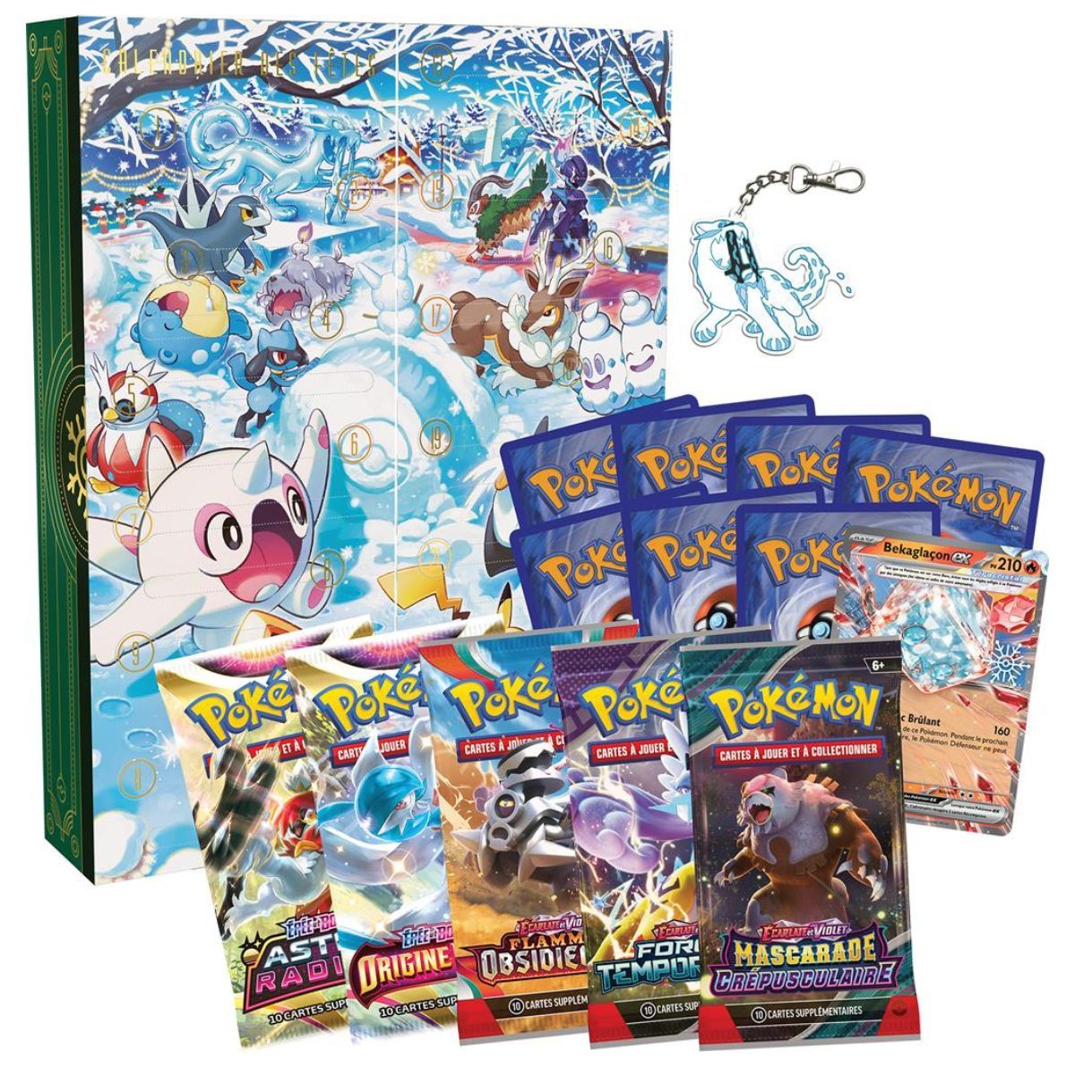 Coffret - Calendrier des fêtes 2024 (de l'avent) - Pokémon - FR