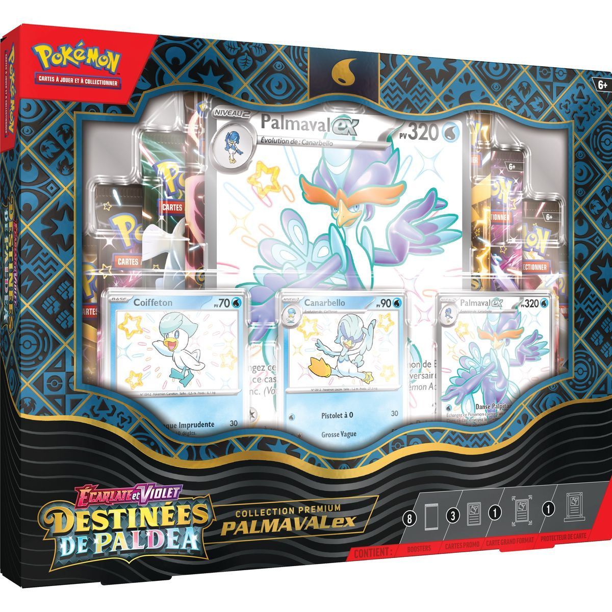 Item Coffret Collection Premium - Destinées de Paldea - Palmaval EX - FR - [SV4.5][EV4.5] - Pokémon