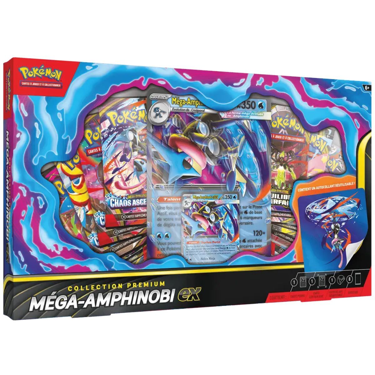 Coffret - Collection Premium - Méga-Amphinobi-ex - FR - Pokémon - Juillet 2026