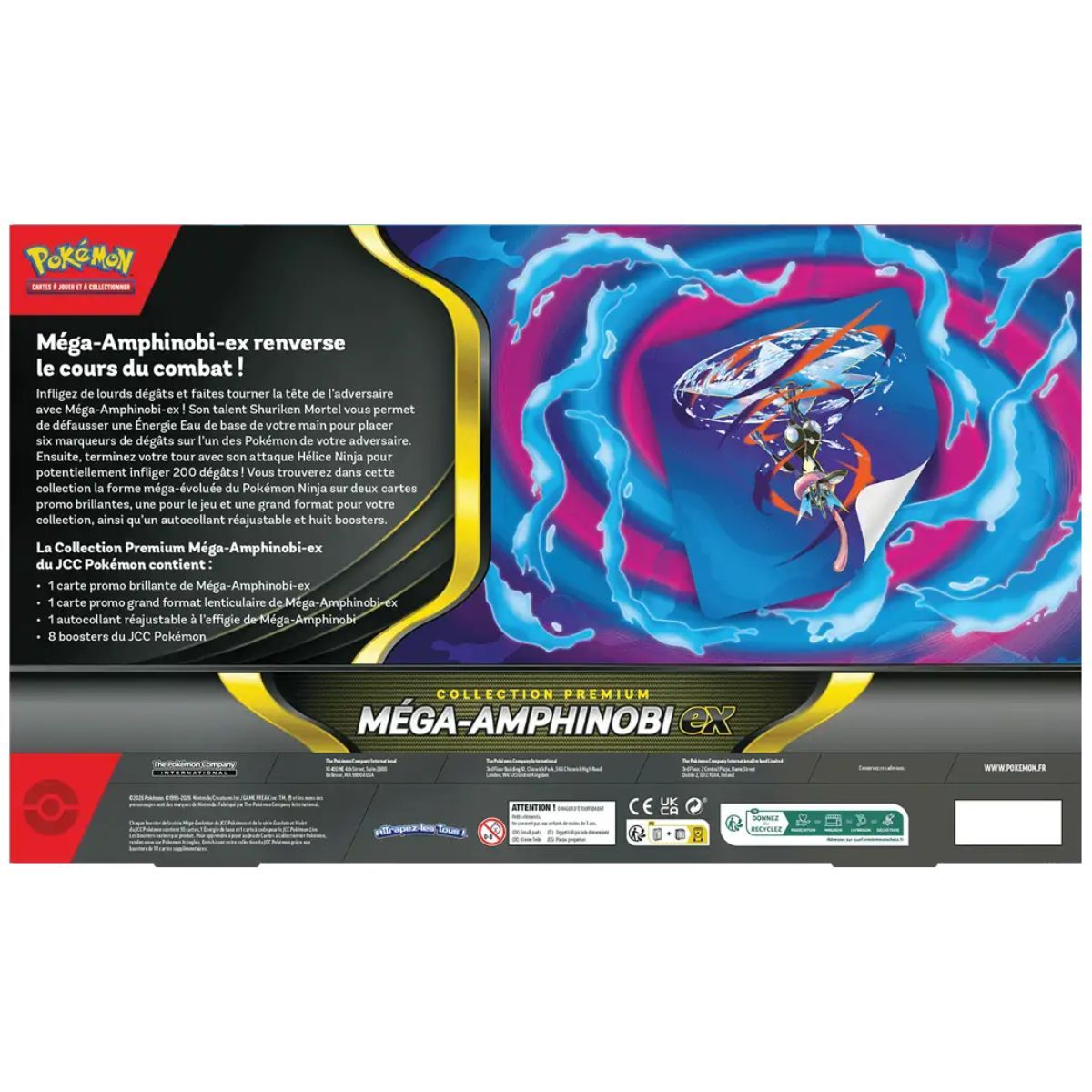 Coffret - Collection Premium - Méga-Amphinobi-ex - FR - Pokémon - Juillet 2026