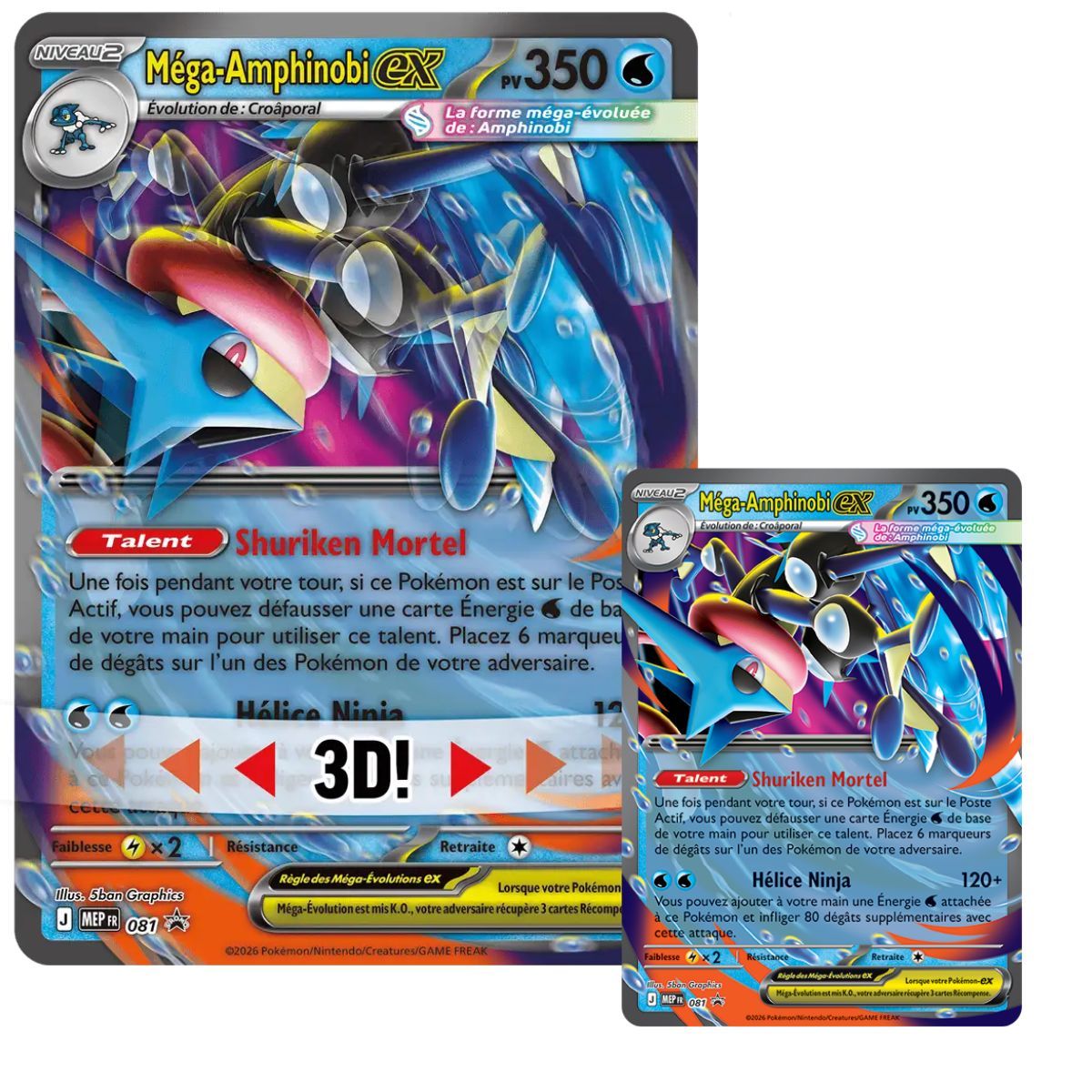 Coffret - Collection Premium - Méga-Amphinobi-ex - FR - Pokémon - Juillet 2026