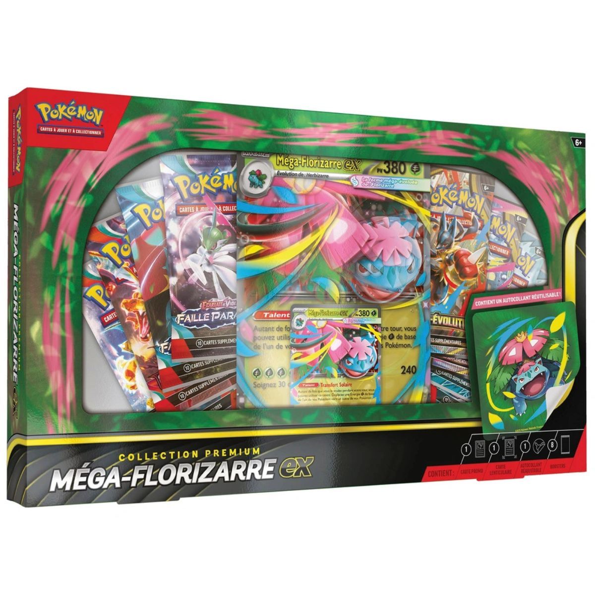 Item Coffret Collection Premium - Méga Florizarre Ex - Pokémon - FR