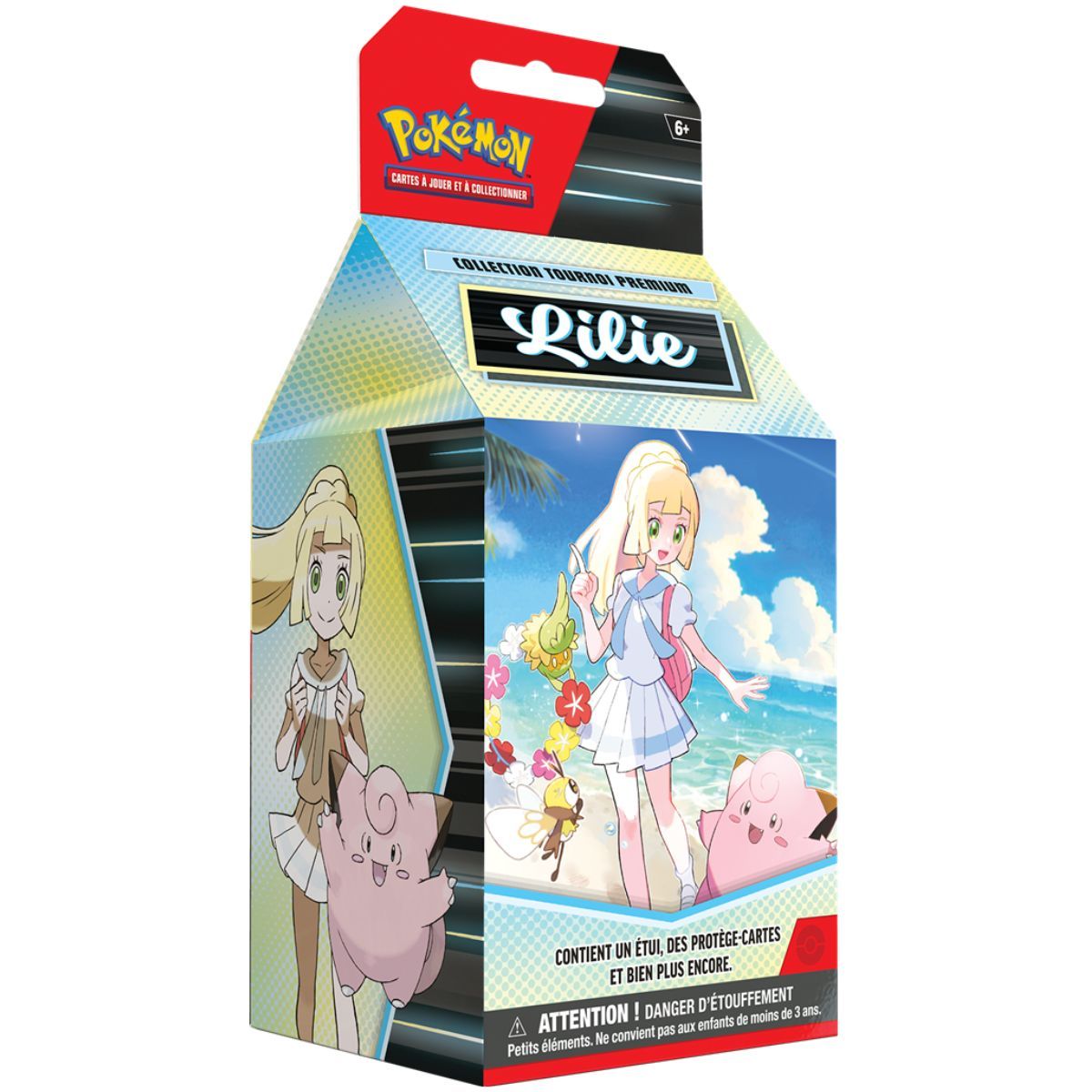 Item Coffret Collection Tournoi Premium : Lilie - FR - Pokémon (brique de lait)