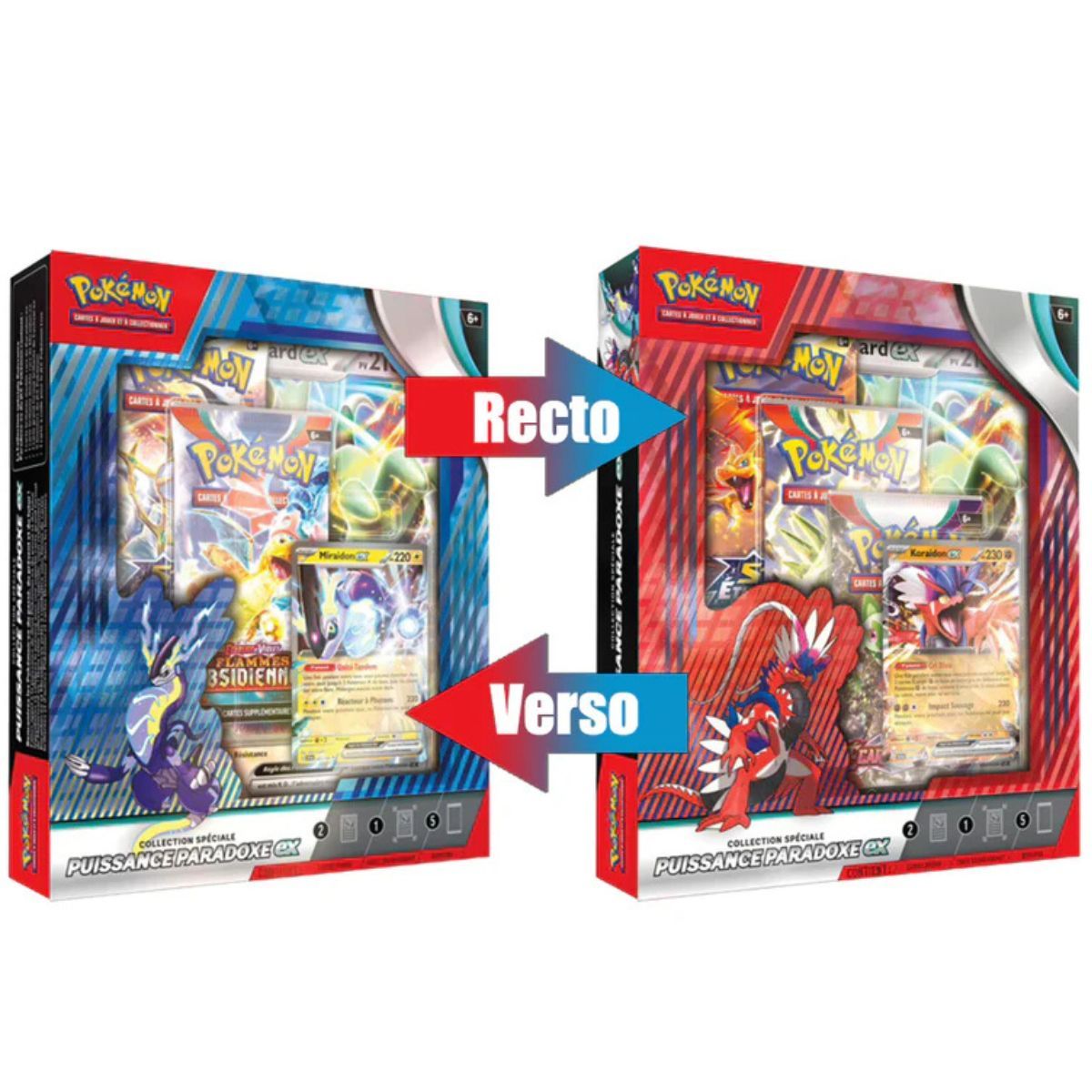 Item Coffret - Puissance Paradoxe (Double Miraidon & Koraidon EX) - FR - Pokémon