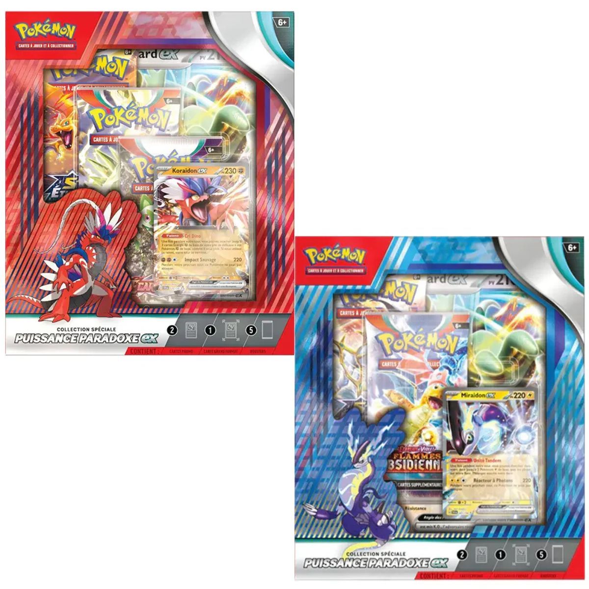 Coffret - Puissance Paradoxe (Double Miraidon & Koraidon EX) - FR - Pokémon