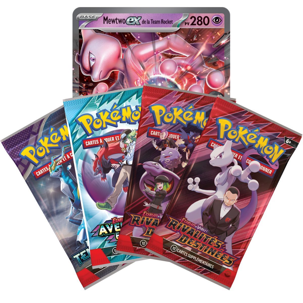 Coffret - Mewtwo-ex Team Rocket (Juin 25) - FR - Pokémon