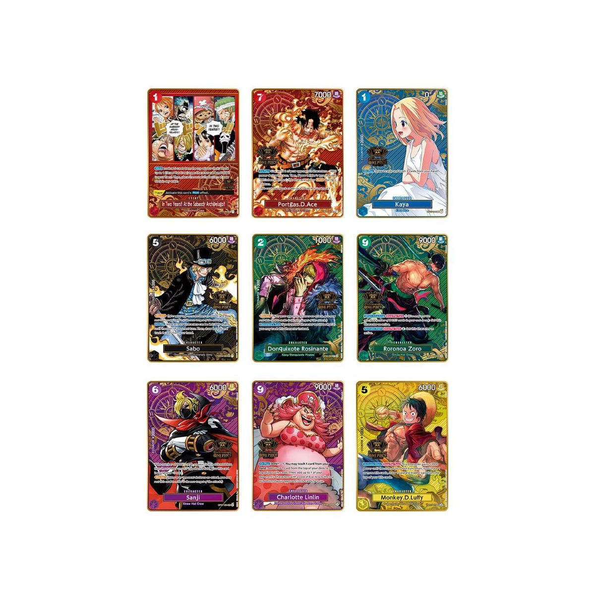 Coffret - One Piece -  JAPANESE 2ND ANNIVERSARY SET English Version - EN