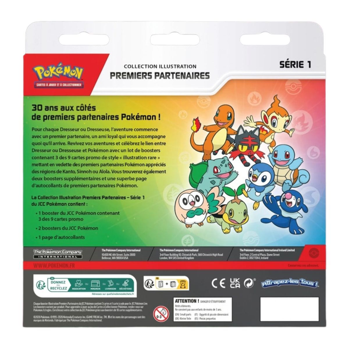 Coffret - Premiers Partenaires - Collection Illustration - Série 1 - FR - Pokémon [ME01] [ME02]