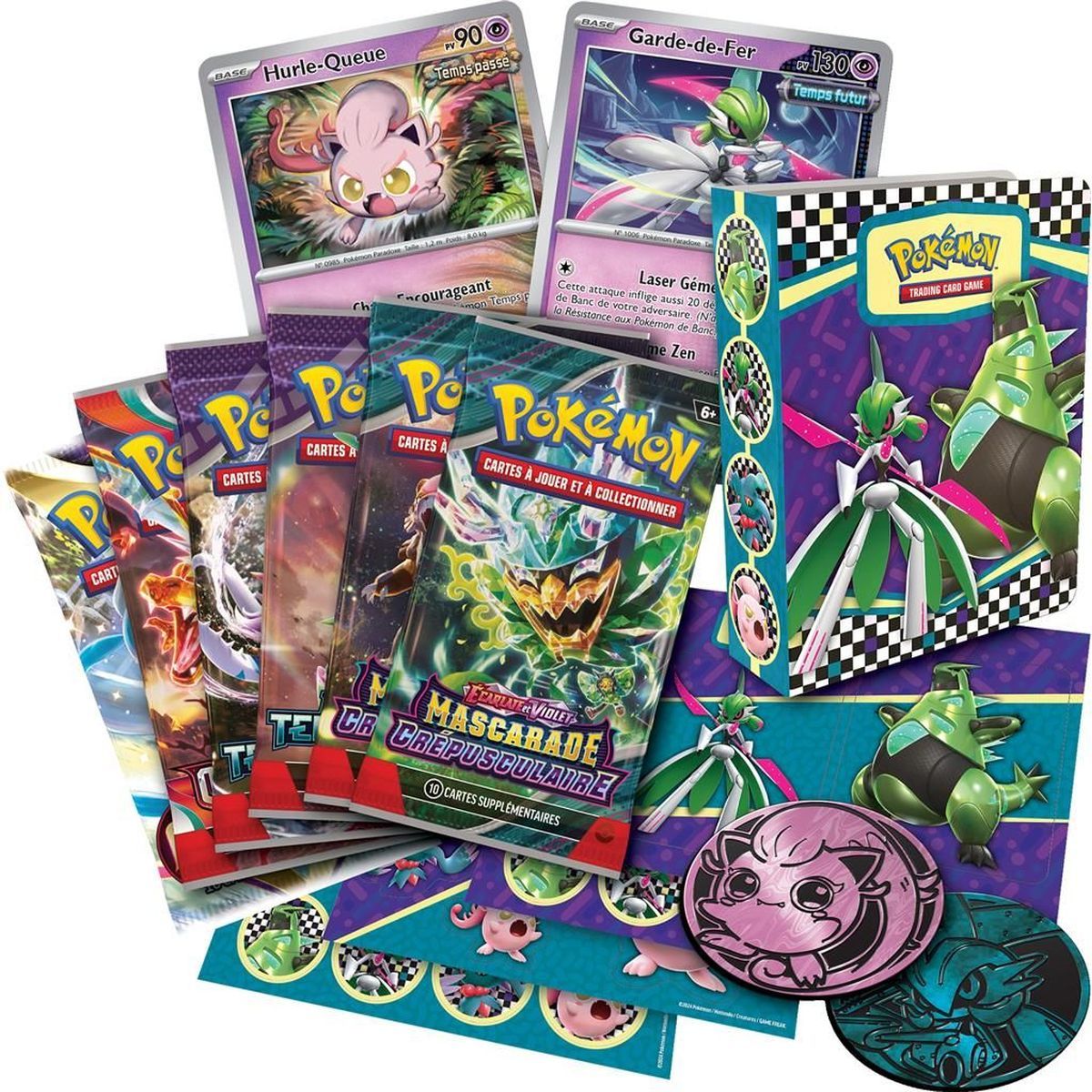 Coffret - Valisette Hurle-Queue et Garde-de-Fer Rentrée des Classes - FR - Pokémon - Lunch box