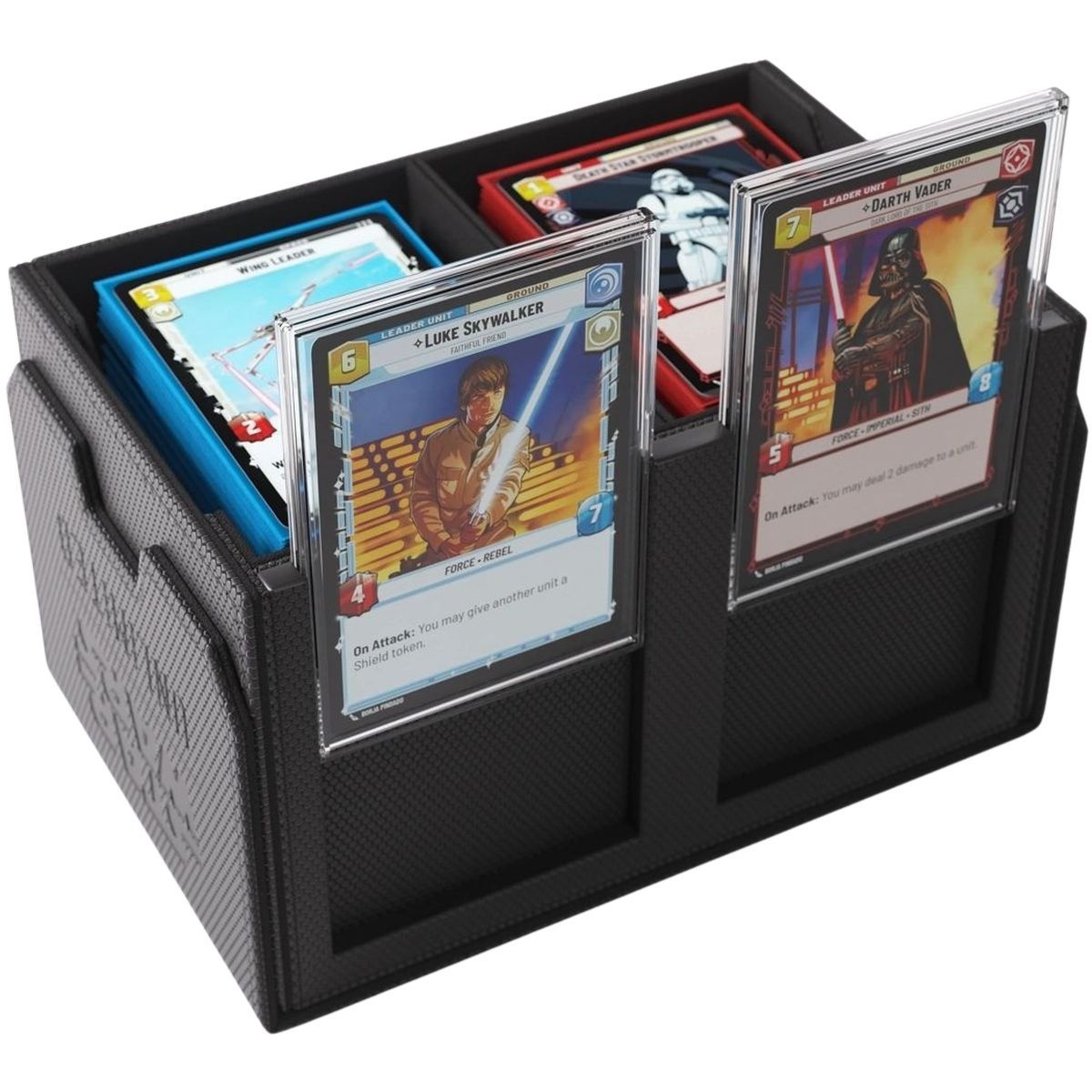 Deck Box - Gamegenic - Star Wars Unlimited - Double Deck Pod Black