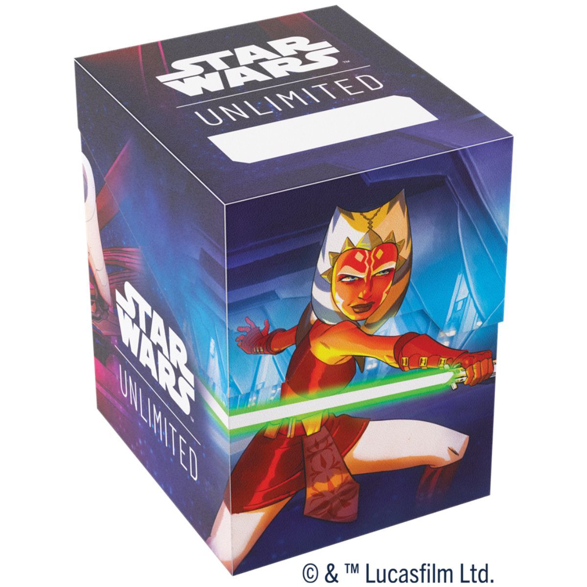 Item Deck Box - Gamegenic - Star Wars Unlimited - Soft Crate : Ahsoka/Grievous