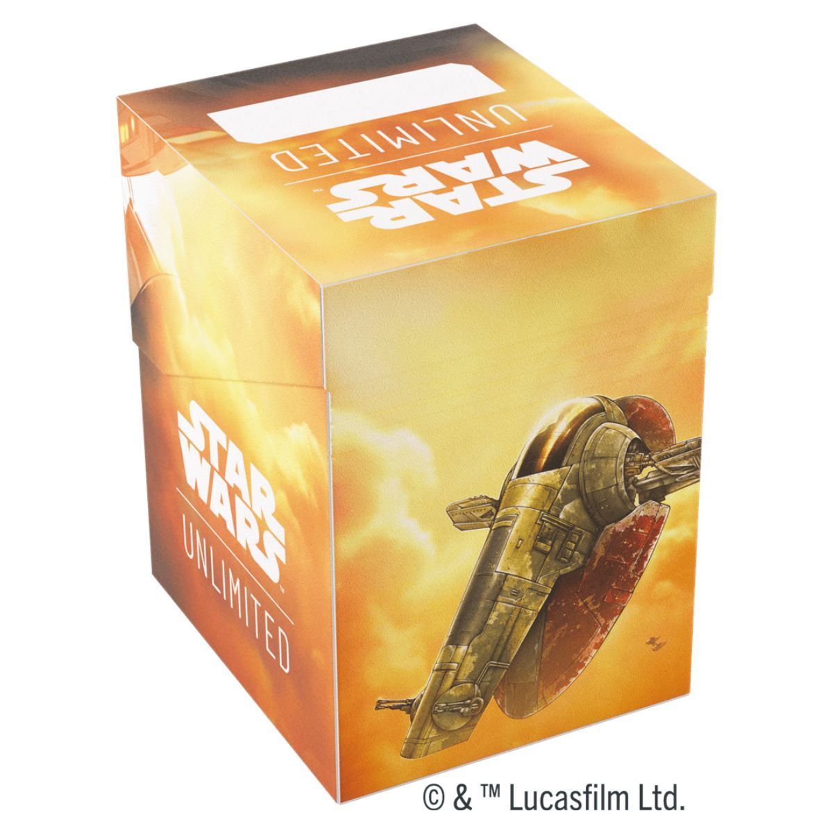 Deck Box - Gamegenic - Star Wars Unlimited - Soft Crate : Boba Fett/Fett's Firespray