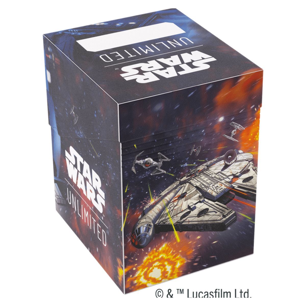 Deck Box - Gamegenic - Star Wars Unlimited - Soft Crate : Han Solo/Millenium Falcon