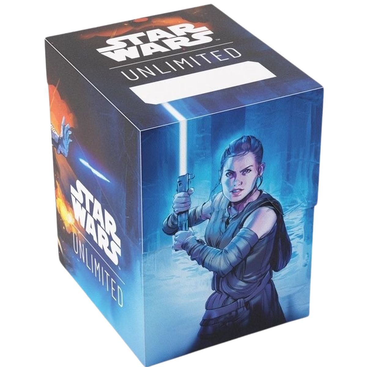 Deck Box - Gamegenic - Star Wars Unlimited - Soft Crate : Rey/Kylo Ren