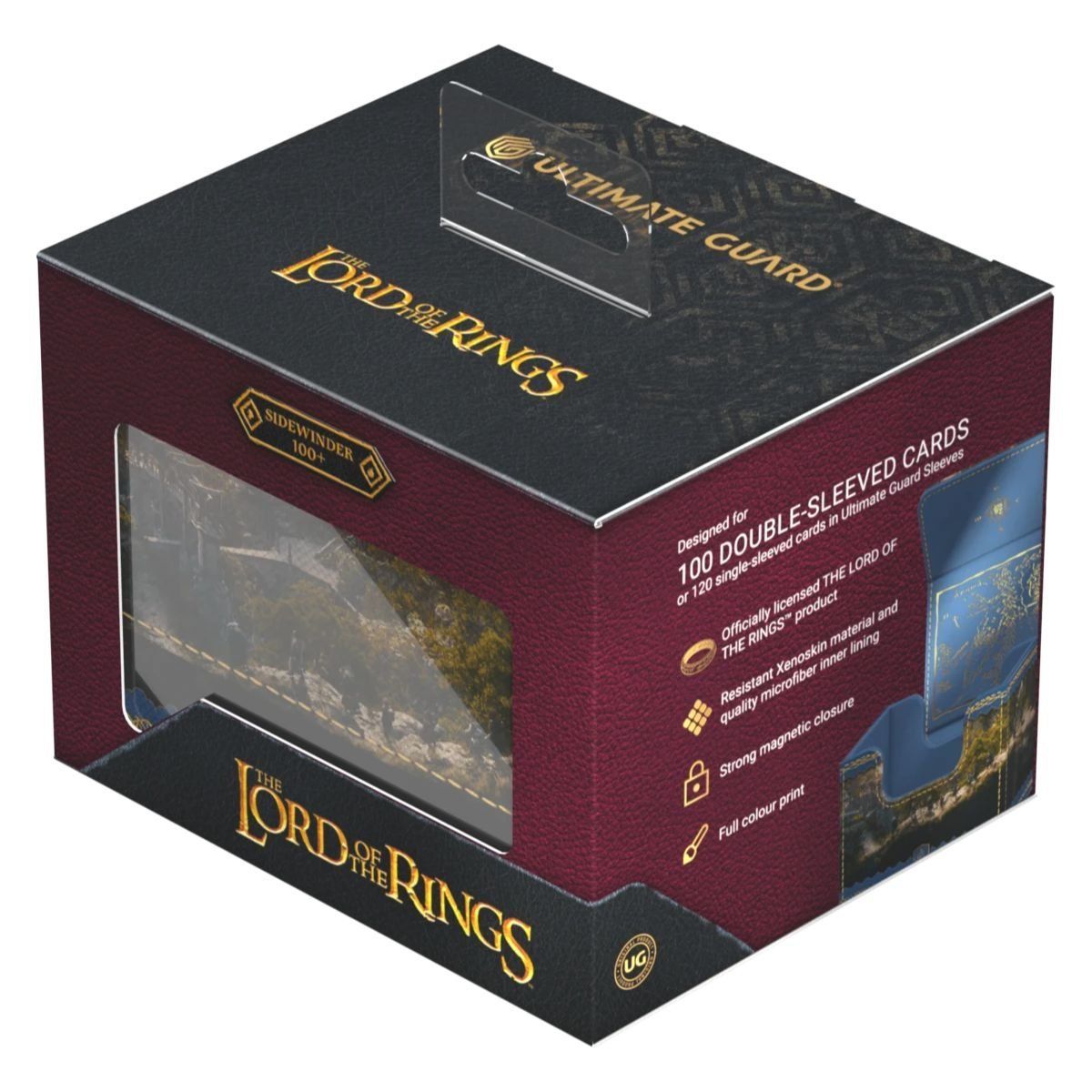 Deck Box - Sidewinder 100+ Xenoskin - LOTR - Fondcombe - Ultimate Guard