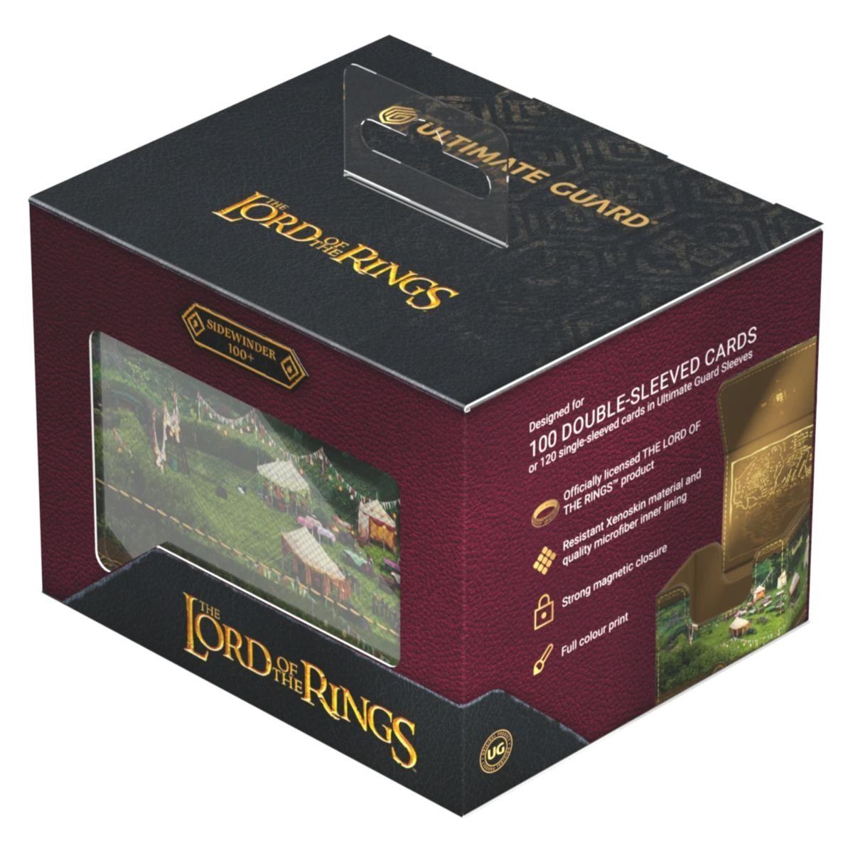 Deck Box - Sidewinder 100+ Xenoskin - LOTR - La Comté - Ultimate Guard