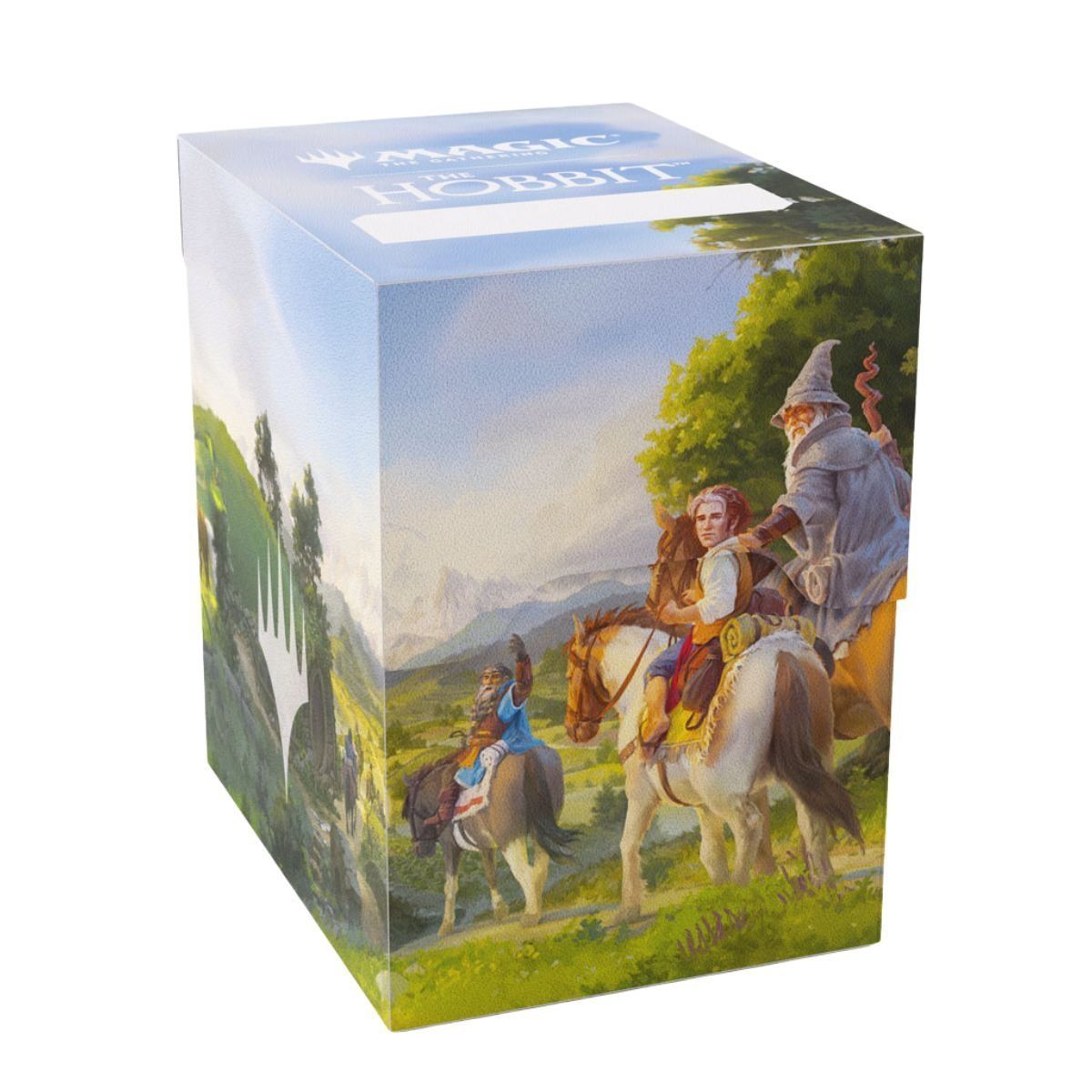 Deck Box Soft Crate 80+ - Gamegenic - Leaving Hobbiton - MTG The Hobbit