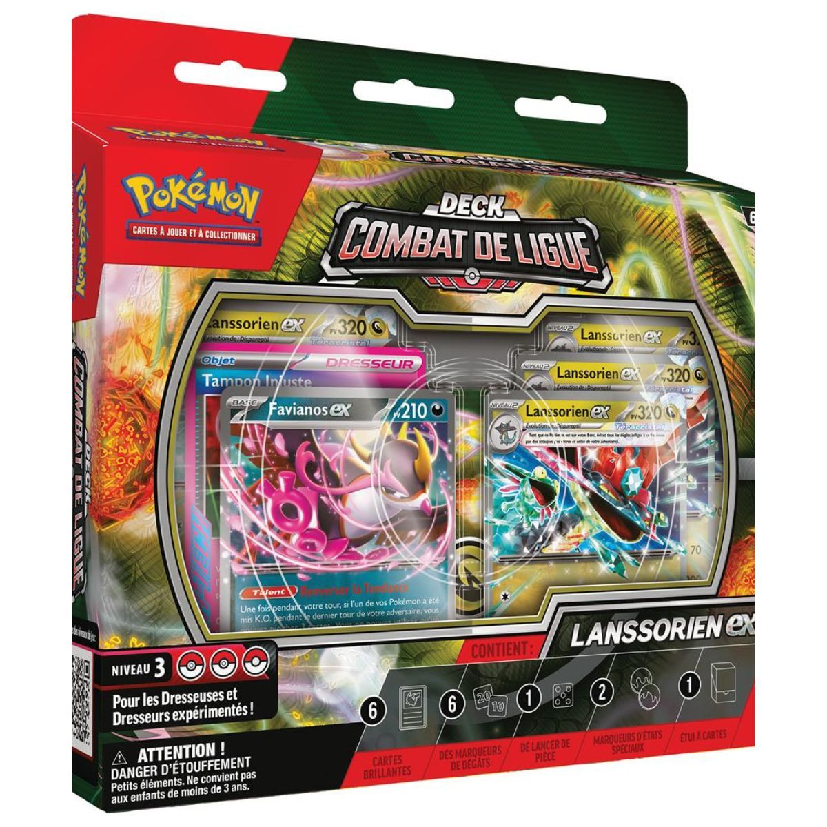 Item Deck Combat de Ligue – Lanssorien-Ex - Pokémon - FR