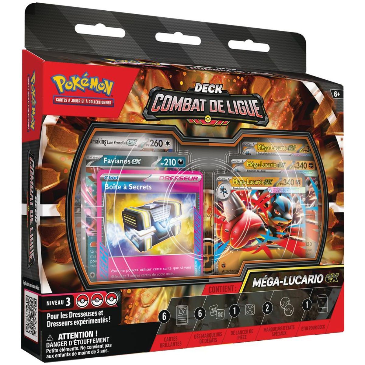 Item Deck Combat de Ligue - Méga-Lucario Ex - Mai 2026 - Pokémon - FR