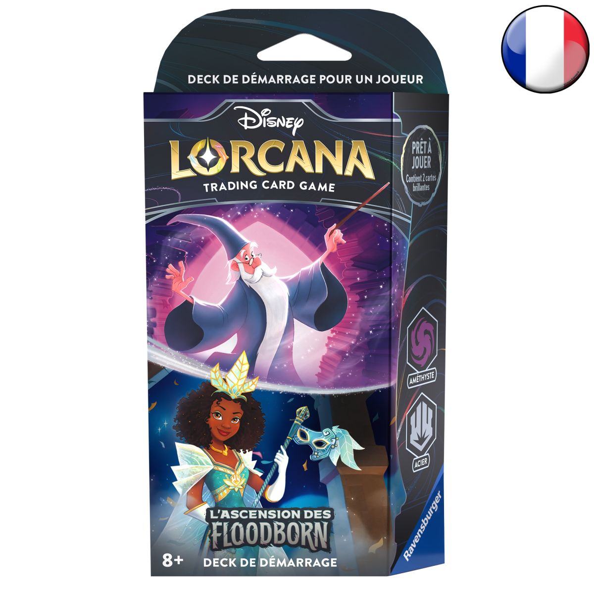Item Deck de Démarrage - Améthyste / Acier - FR - L'ascension des Floodborn - 1st Print - Disney Lorcana