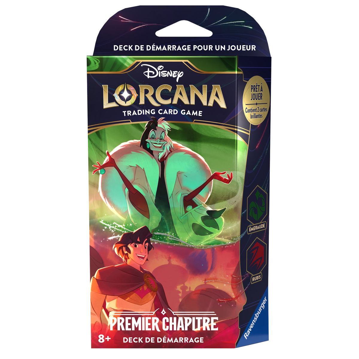 Item Deck de Démarrage - Cruella / Aladin - FR - Premier Chapitre - Disney Lorcana