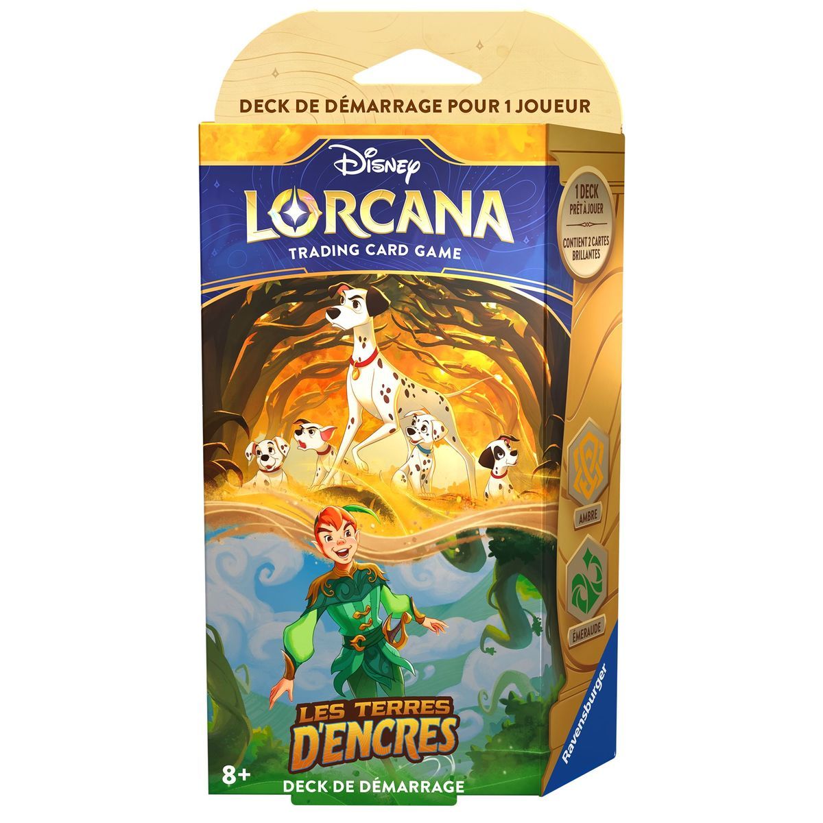 Deck de Démarrage - Peter Pan/ Pongo - FR - Les Terres D'encres - 1st Print - Disney Lorcana
