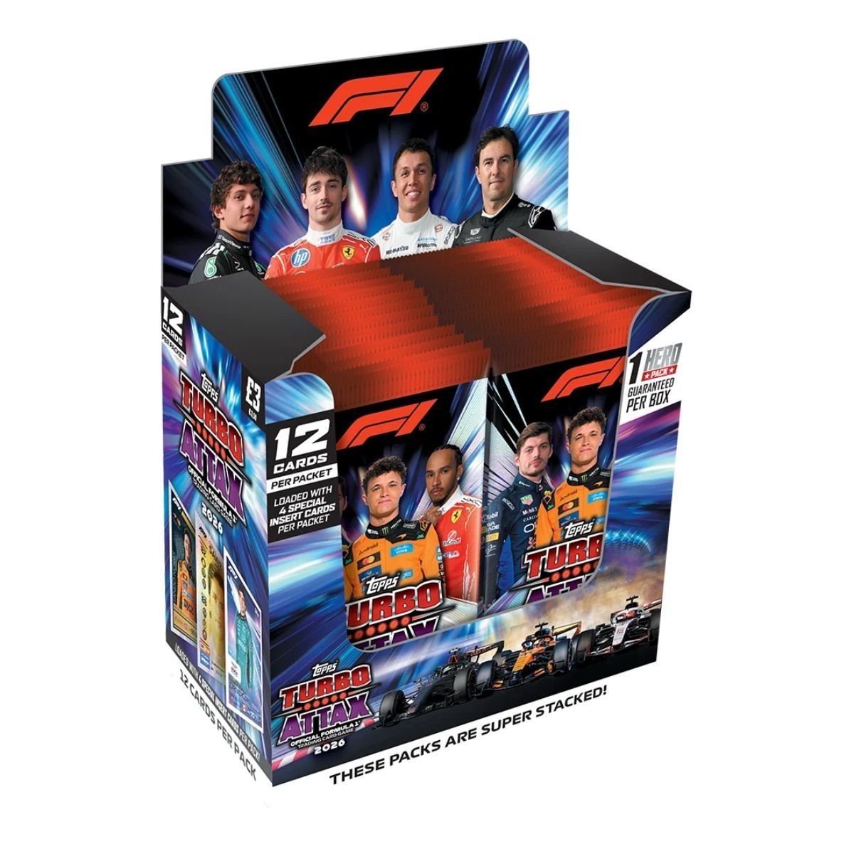 Display 24 Boosters F1 Turbo Attax 2026/27 - Topps - EN