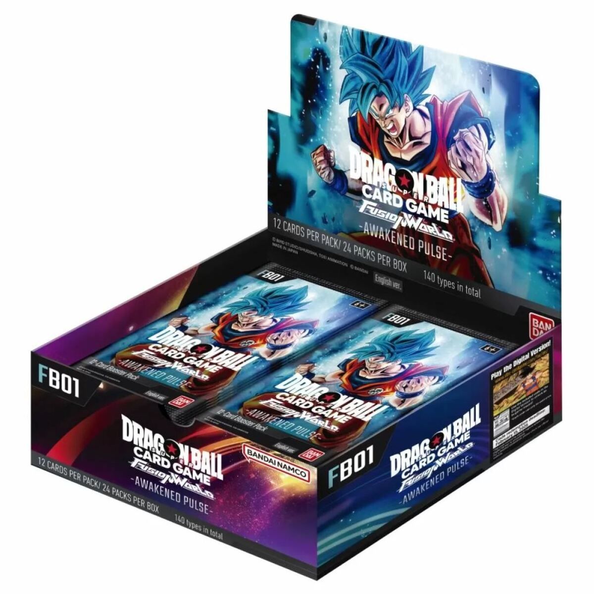 Item Display - AWAKENED PULSE - FB01 - EN - Dragon Ball CG Fusion World