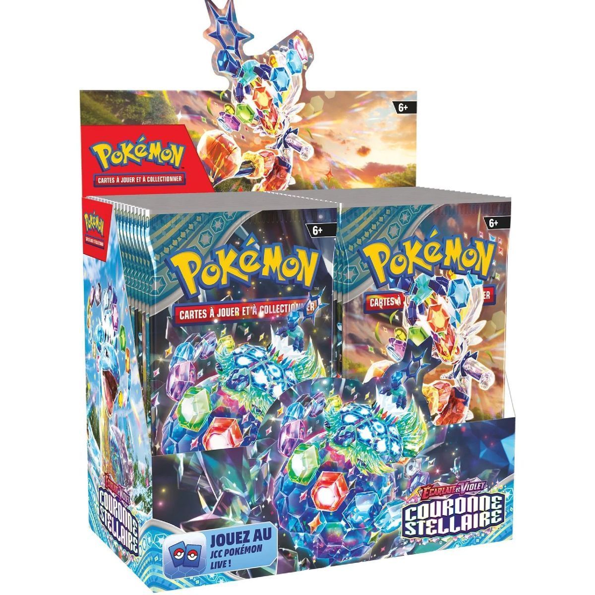Item Display Couronne Stellaire - Boite de Boosters - FR - [SV7][EV07] - Pokémon