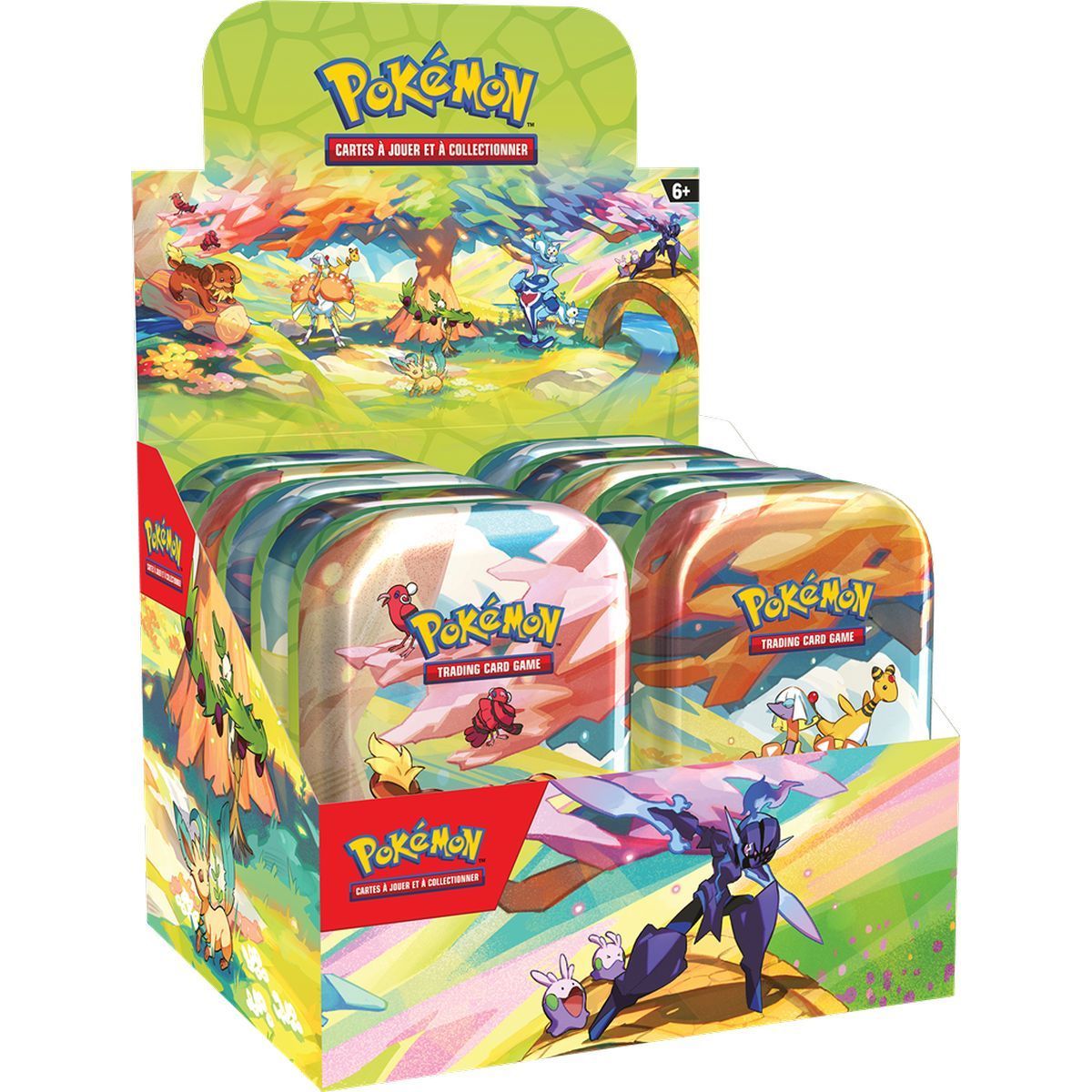 Display de 10 Mini Tins - Pokébox Q4 Magnifique Paldéa  - FR - Pokémon