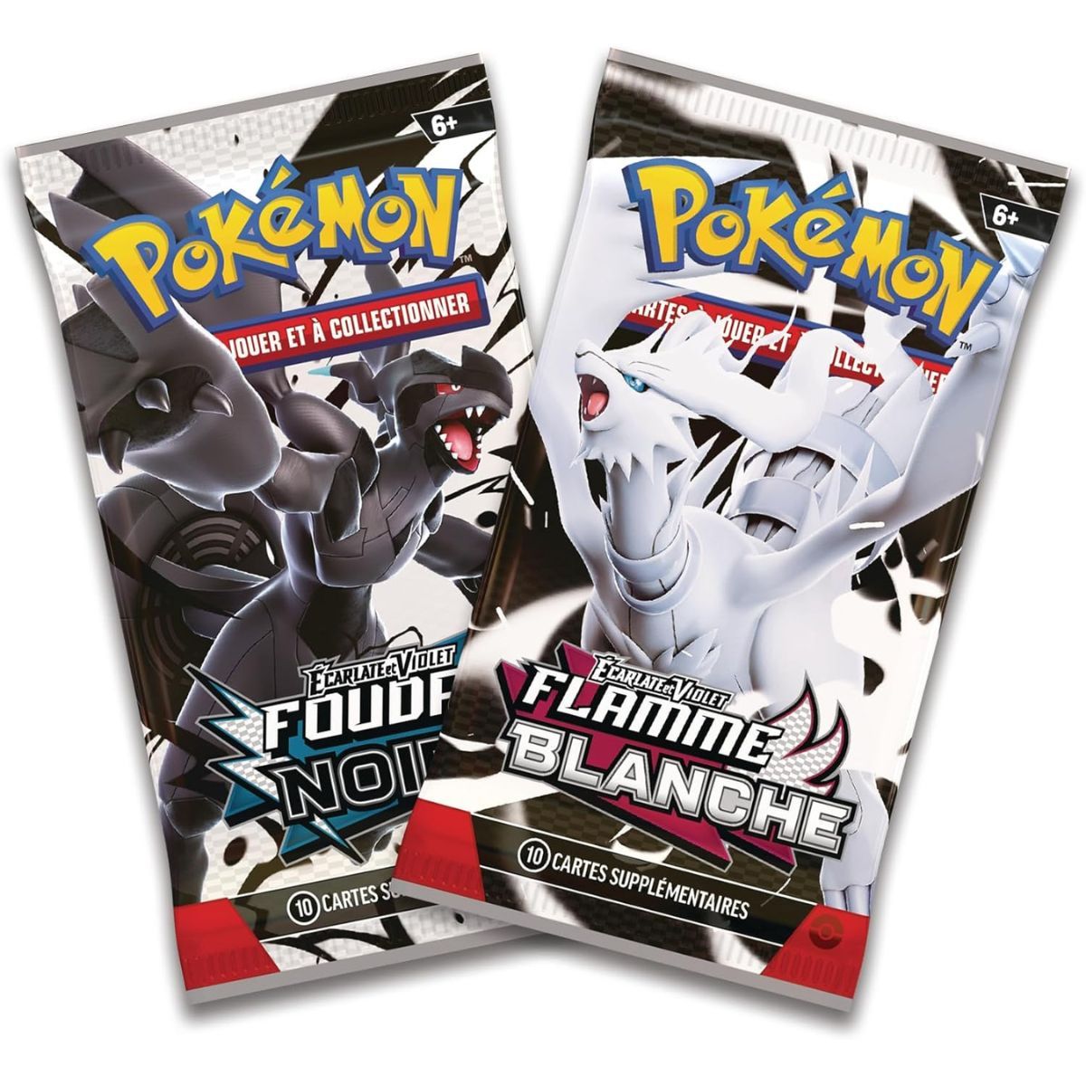 Display de 8 Mini Tin - Foudre Noire & Flamme Blanche - FR - [SV10.5][EV10.5] - Pokémon