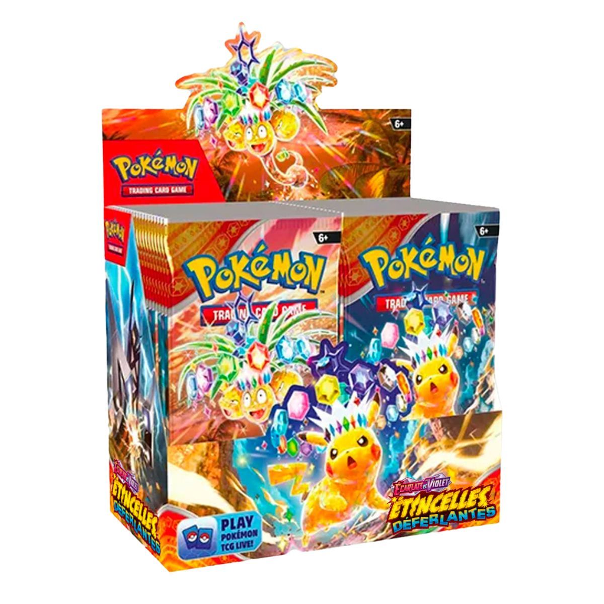 Item Display Étincelles Déferlantes - Boite de Boosters - FR - [SV8][EV08] - Pokémon