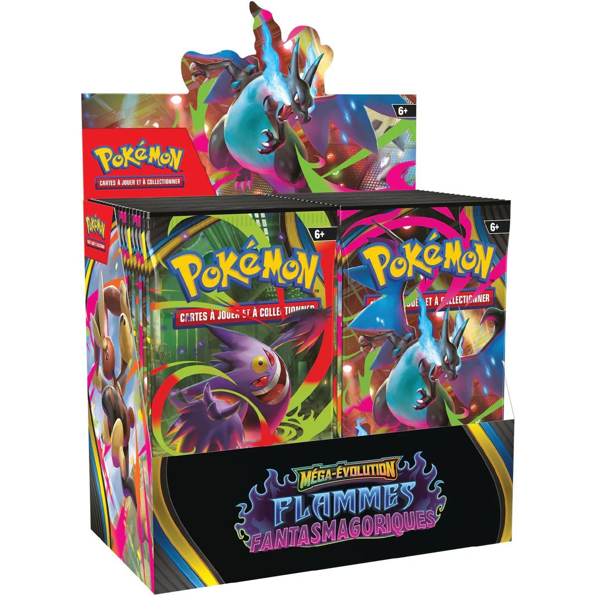 Item Display Flammes Fantasmagoriques - Boite de Boosters - FR - [ME2][ME02] - Pokémon