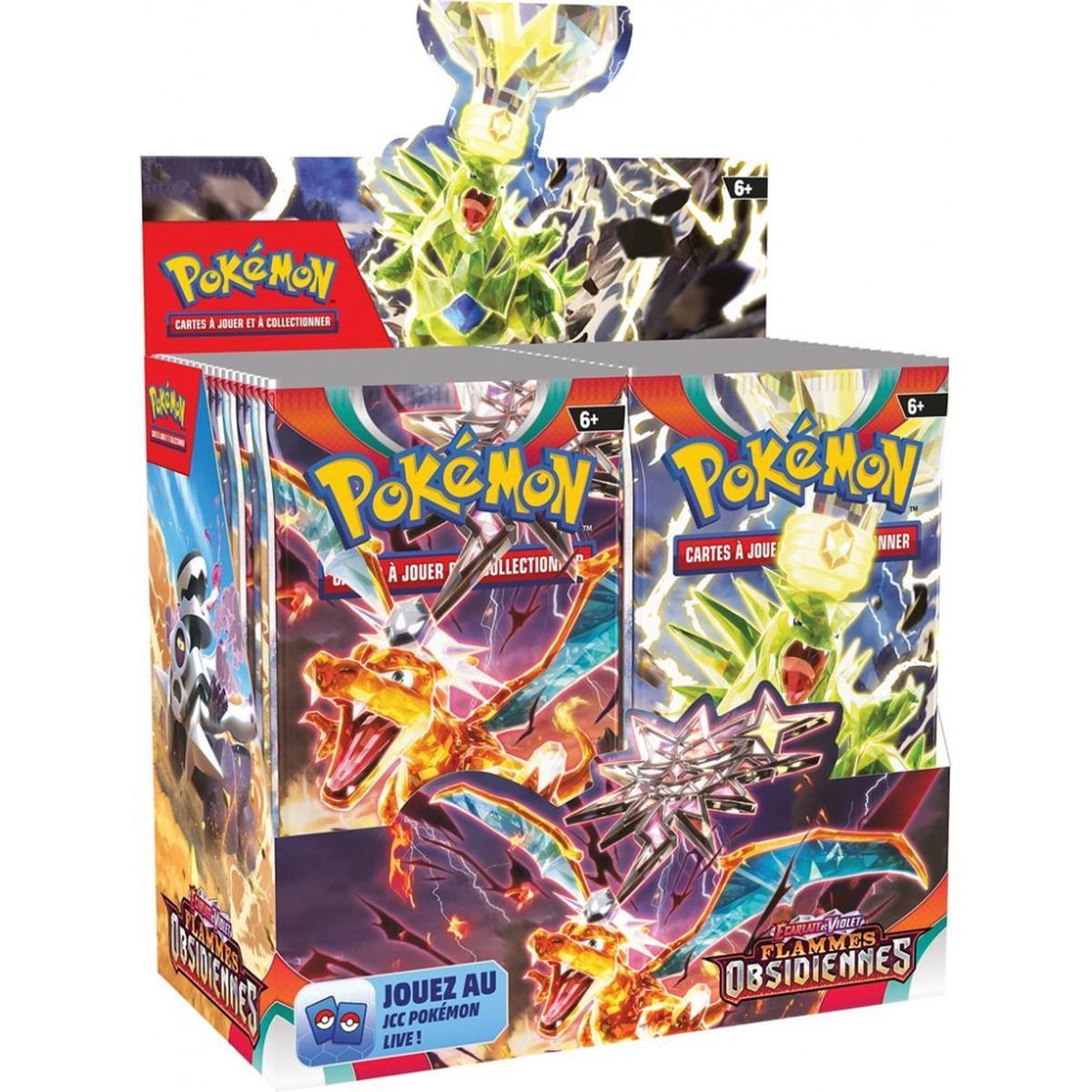Item Display Flammes Obsidiennes - Boite de Boosters - FR - [SV3][EV03] - Pokémon