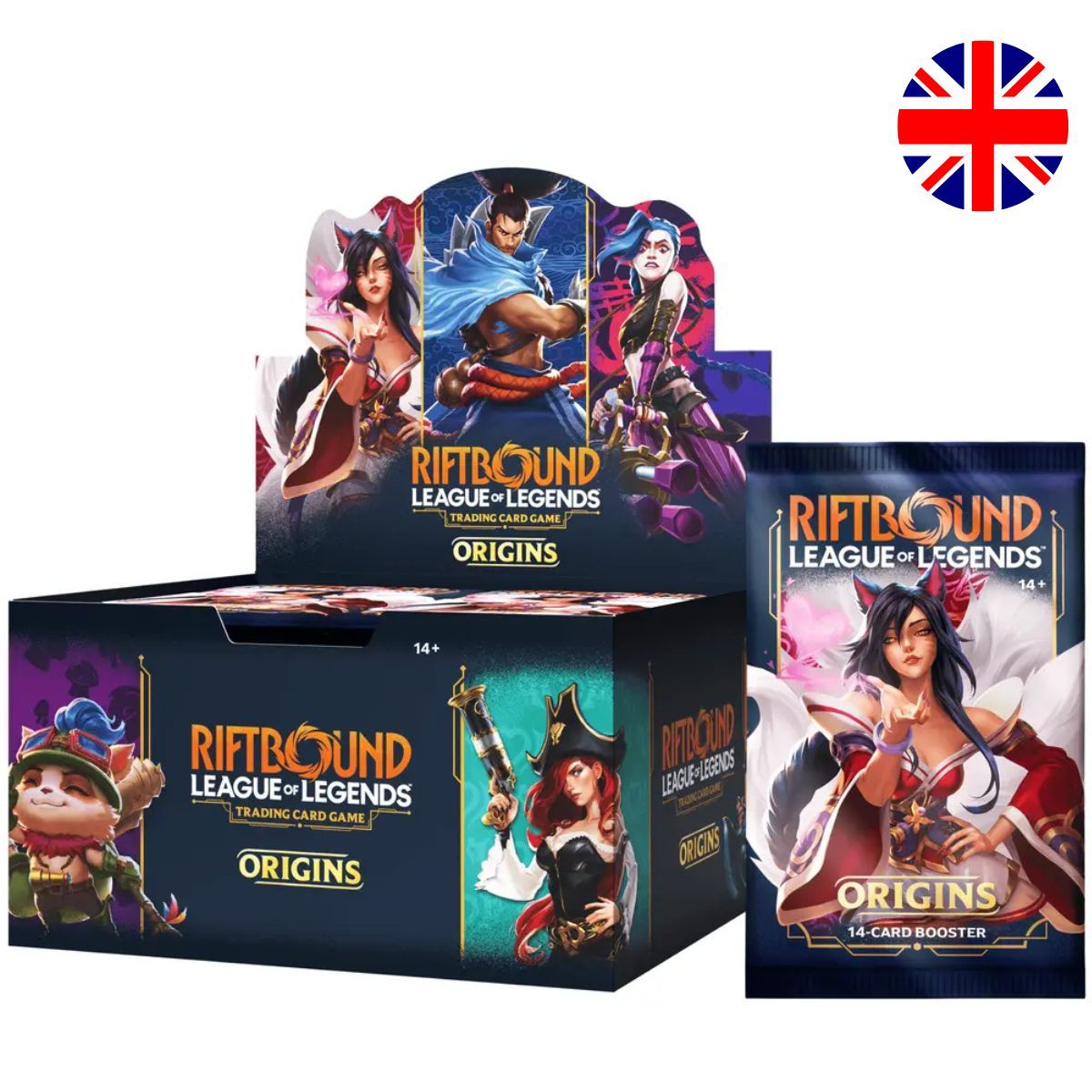 Item Display Set 1 Origins - Boite de 24 Boosters - EN - Riftbound : LoL TCG