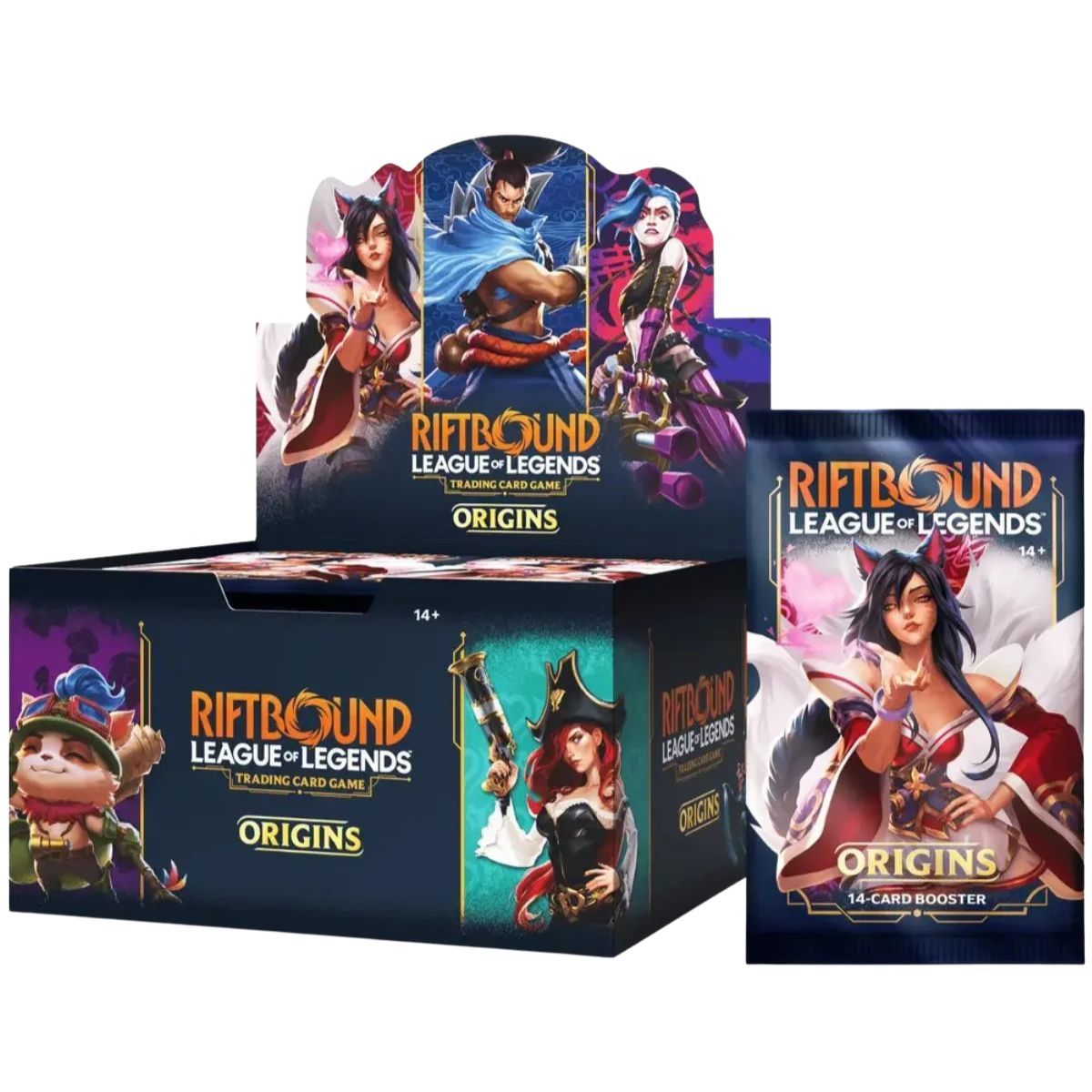 Item Display Set 1 Origins - Boite de 24 Boosters - EN - Riftbound : LoL TCG