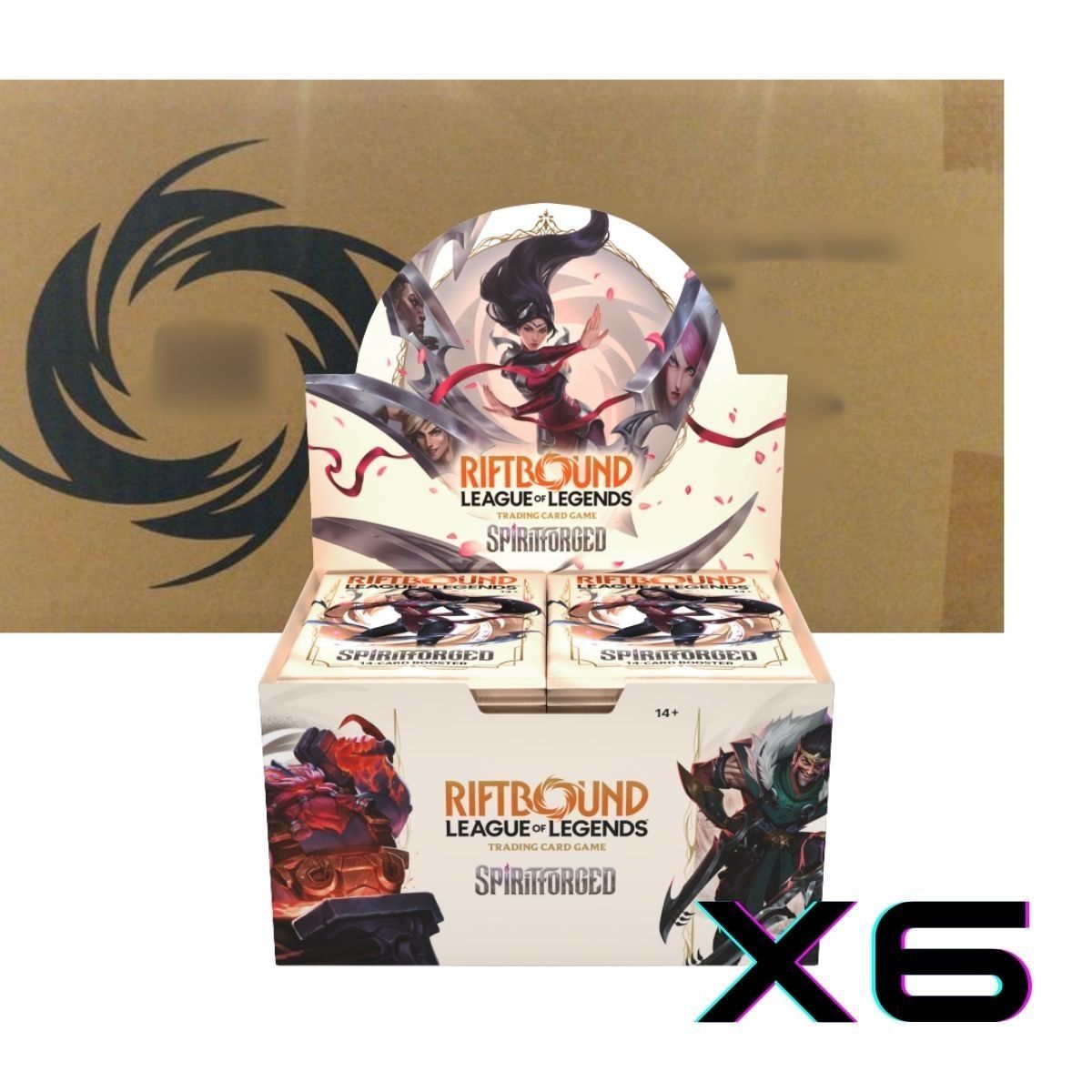 Display Set 2 Esprits Forgés - Case Scellée de 6 Boites - FR - Riftbound : LoL TCG